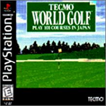 PS1: TECMO WORLD GOLF: PLAY 101 COURSES IN JAPAN (COMPLETE)